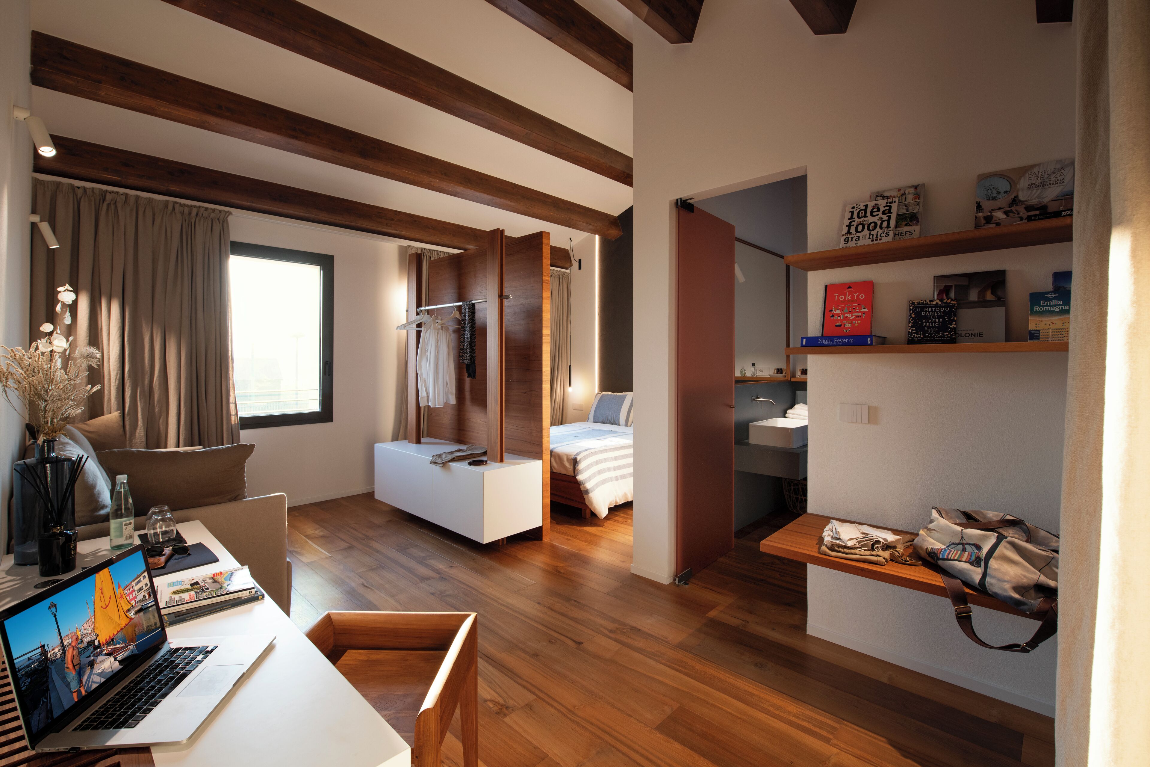 Junior-Suite, Blick auf den Innenhof