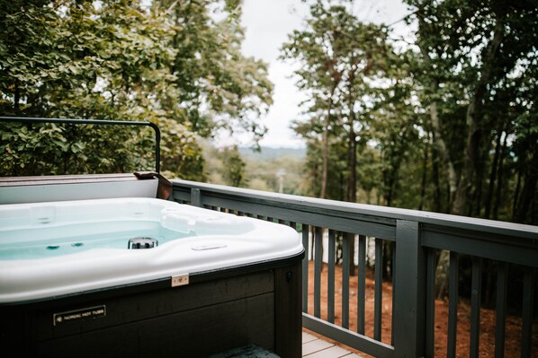 Bain à remous extérieur