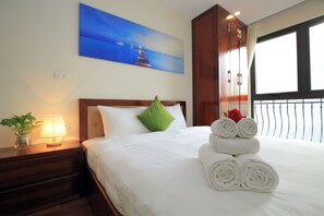 Apartment, Stadtblick