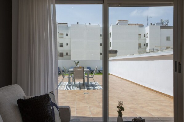 Interior - La Pergola 1D - Interior Studio with Terrace (Castellón)