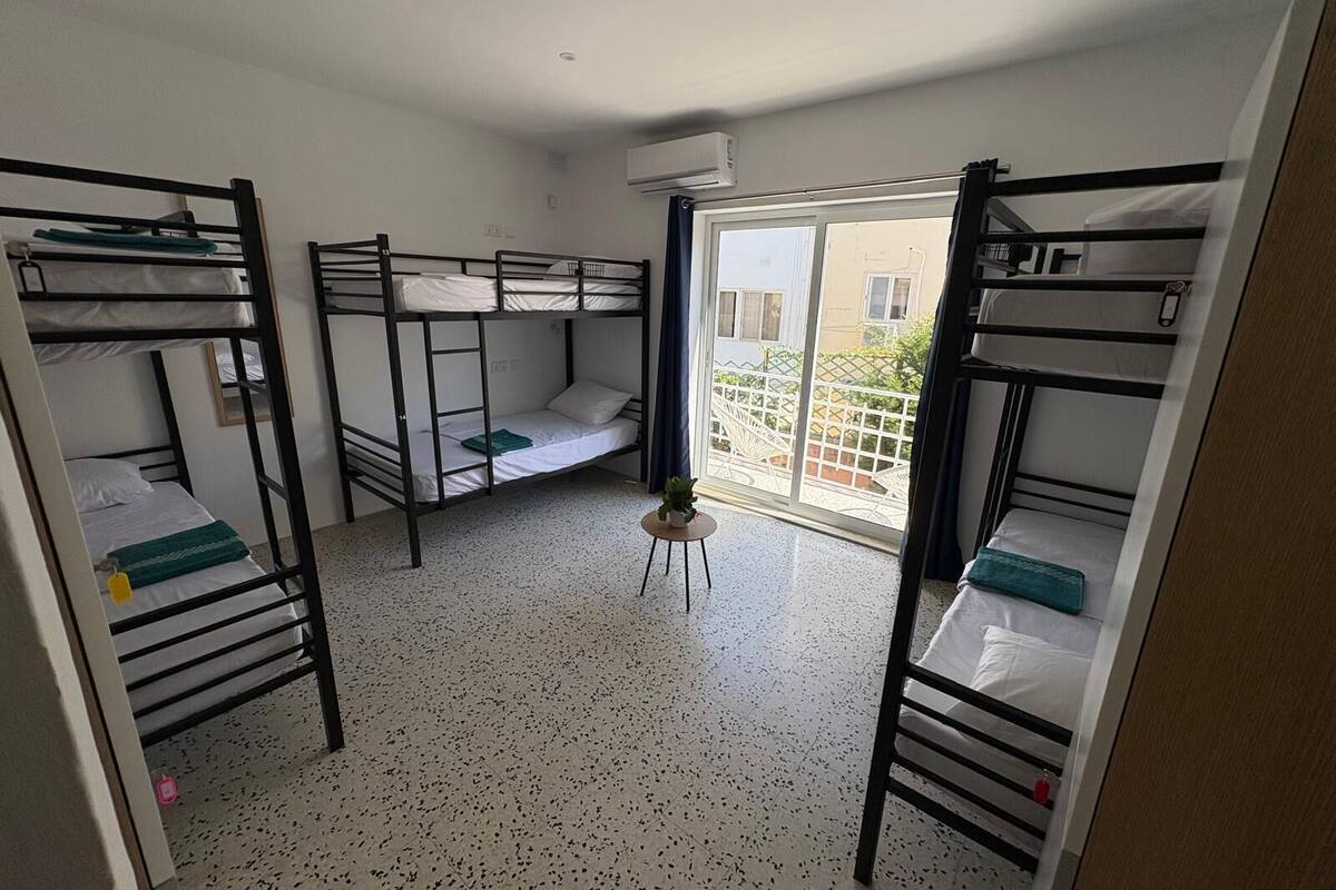 Superior Shared Dormitory, Balcony, Garden View | Desk, laptop workspace, free WiFi