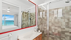 Shower, towels