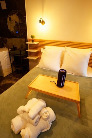 1 chambre, fer et planche à repasser, Wi-Fi, draps fournis