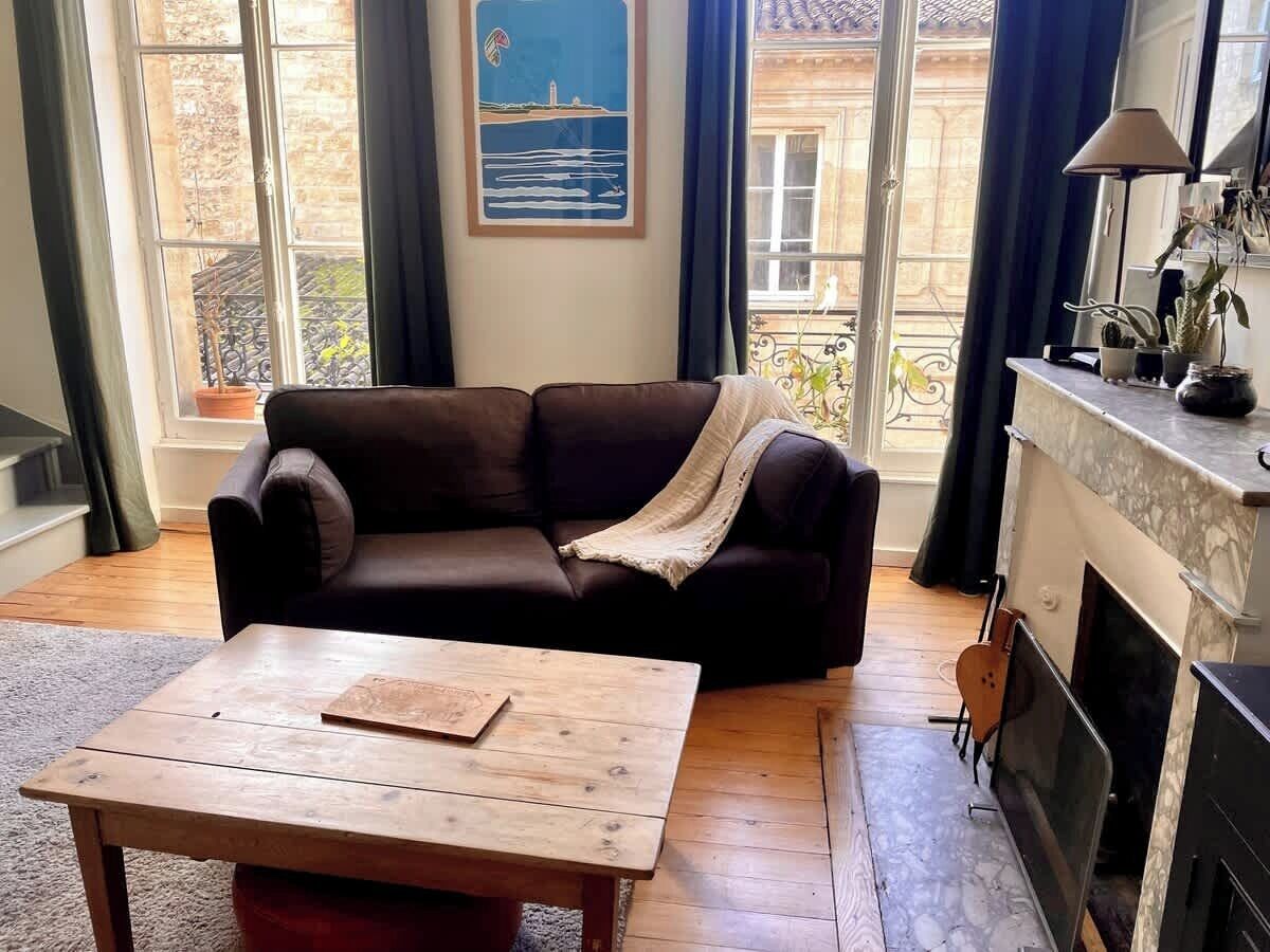 Cheminée, espaces bureaux