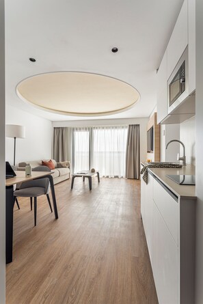 Huoneisto, 2 makuuhuonetta | Oleskelualue