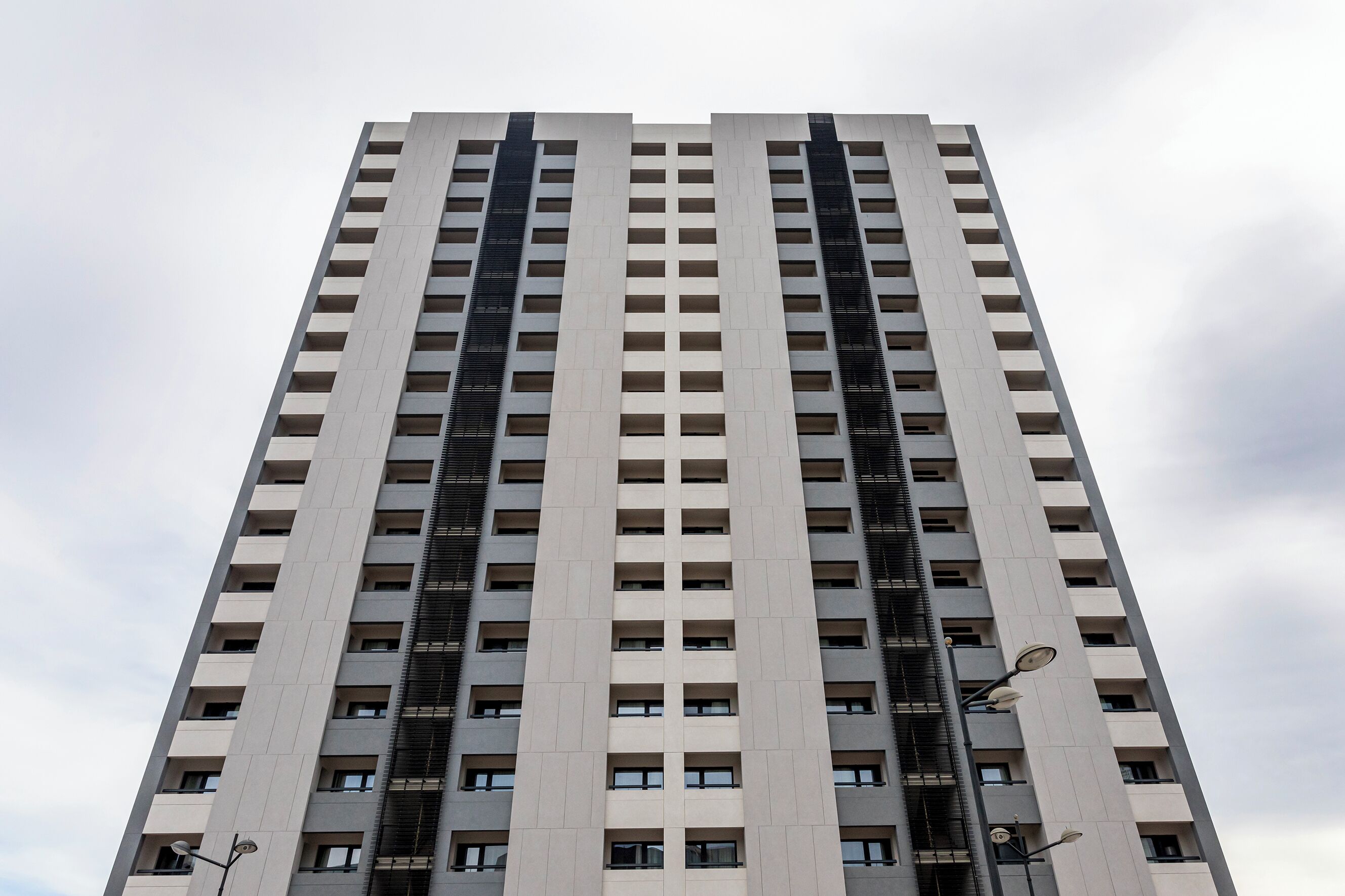 Voorkant van accommodatie