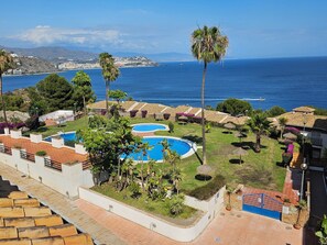 Outdoor pool - LUZ DE LA MARINA - Penthouse in Punta de la Mona of La Herradura (Almuñécar) (Almuñécar)