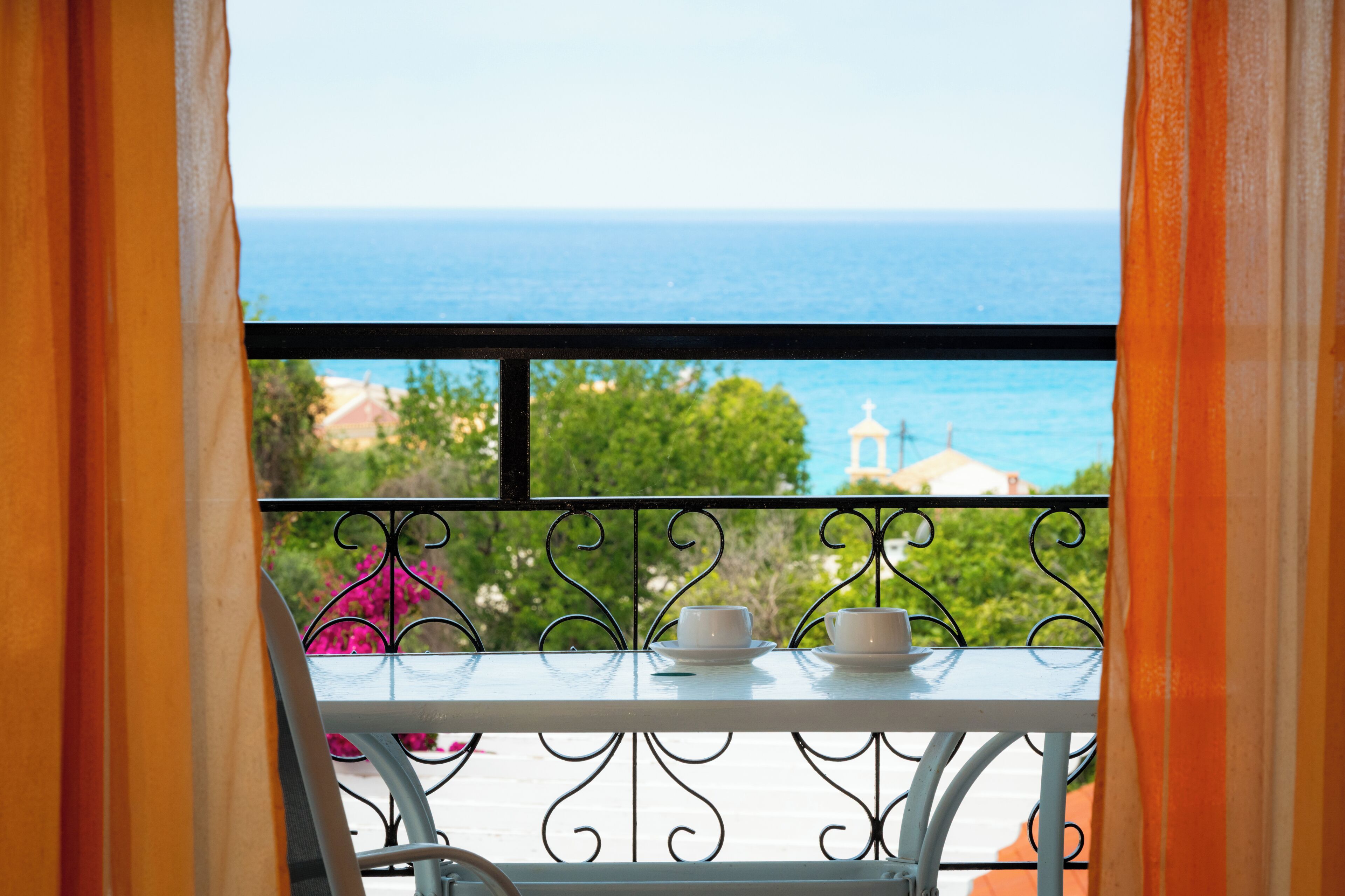 Apartamento, vista para o mar | Terraço/pátio