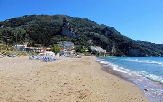 Na praia 