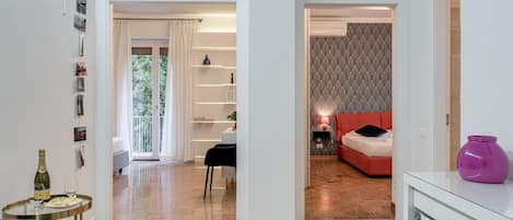 2 Schlafzimmer, Bügeleisen/Bügelbrett, Bettwäsche
