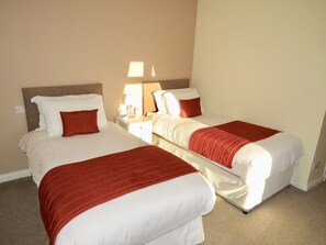 Blackout drapes, iron/ironing board, free WiFi