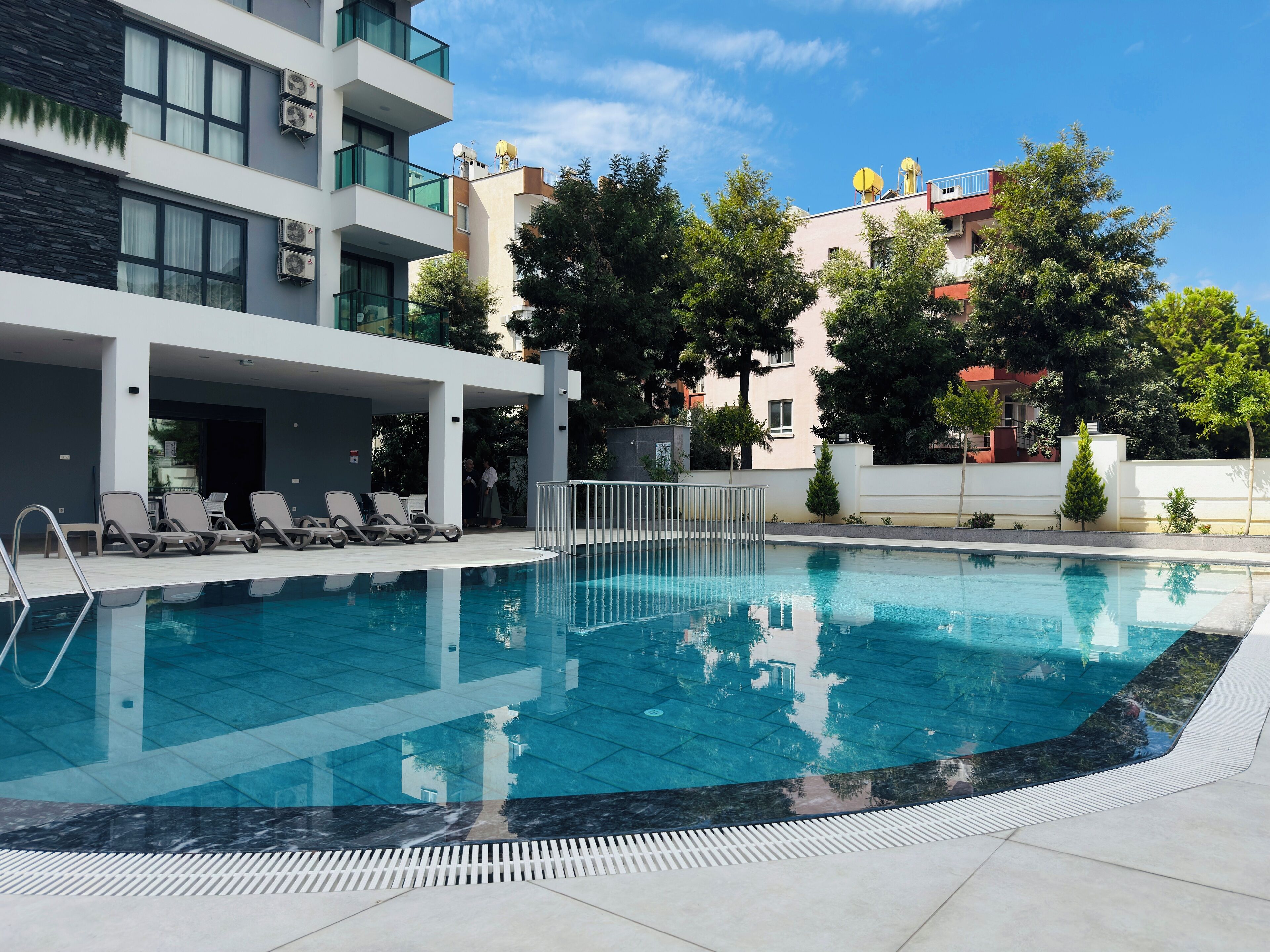 Seasonal outdoor pool