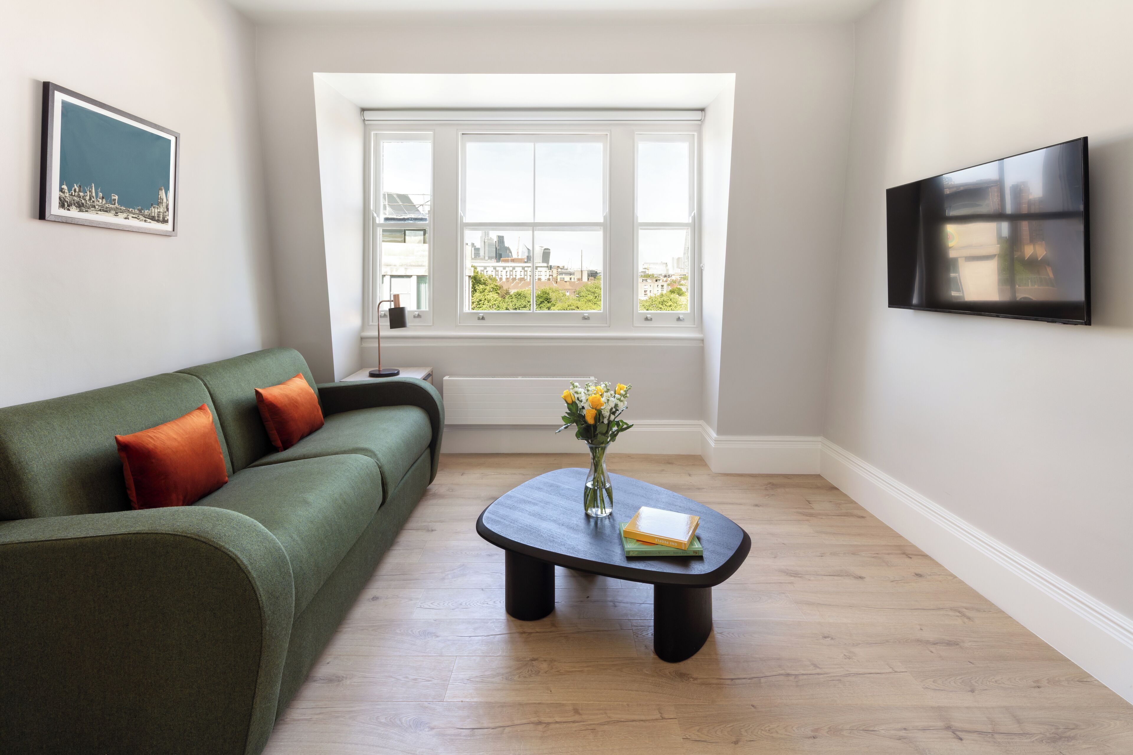 Căn hộ Deluxe, 2 phòng ngủ | Khu phòng khách