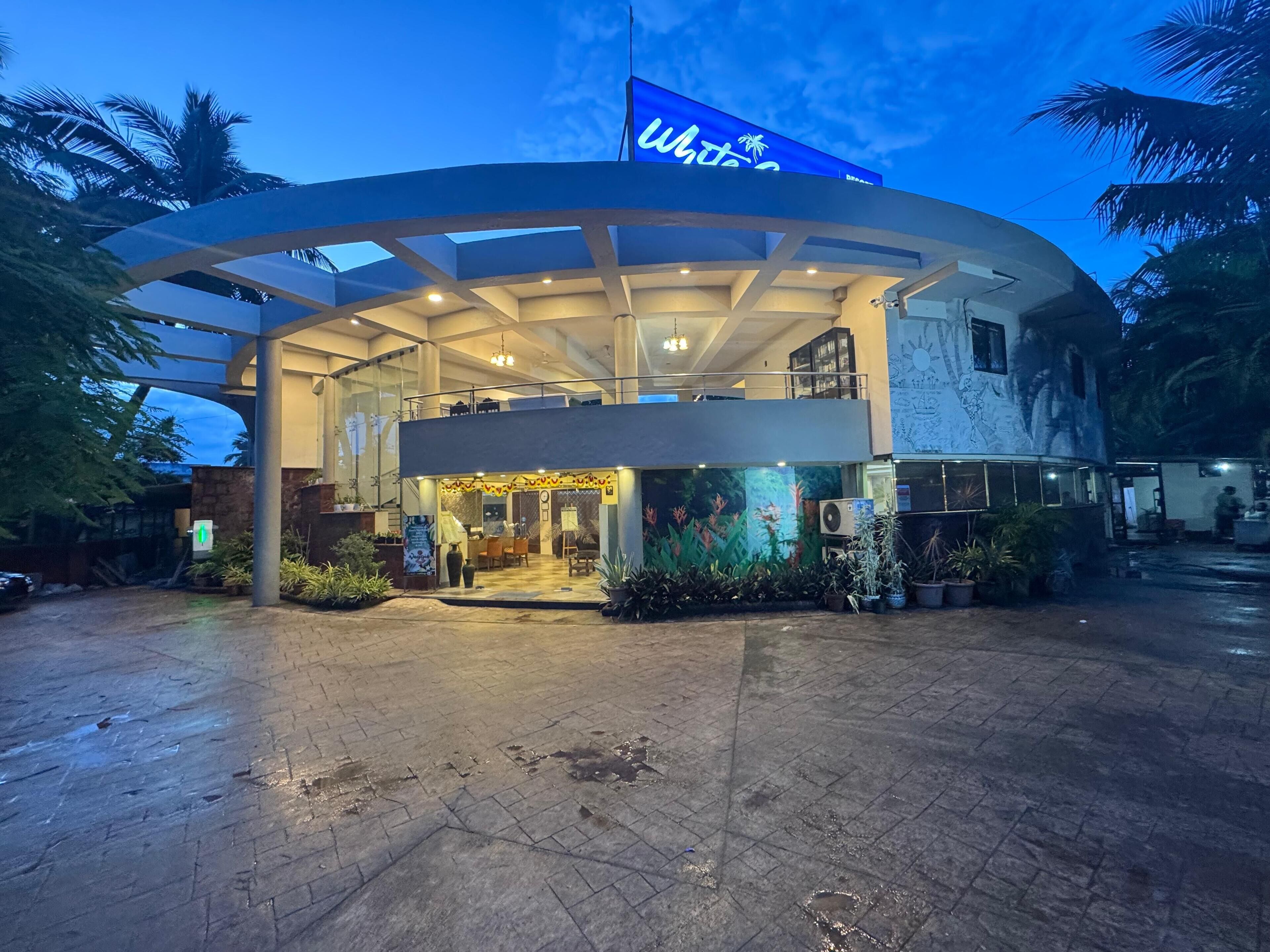 Façade de l’hébergement