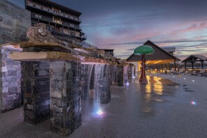 Overnattingsstedets uteområder