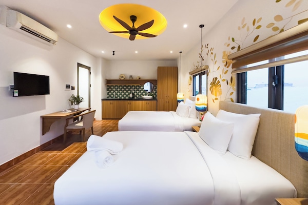 Sistema de insonorización, wifi gratis y ropa de cama