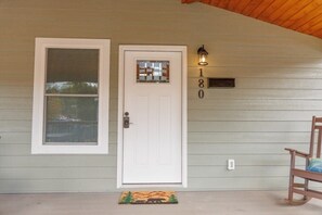 Exterior detail - Mabel's Place - 3BR, 2.5BA, Newly Renovated Duplex (Waynesville)