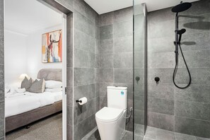 Hair dryer, towels