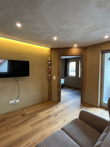 Apartment 'Ferienwohnung 1' mit privater Terrasse, Balkon und WLAN