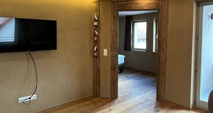 Apartment 'Ferienwohnung 1' mit privater Terrasse, Balkon und WLAN