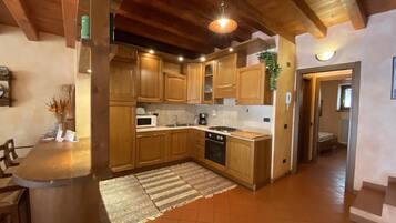 KĂŒhlschrank, Mikrowelle, Ofen, Herdplatte