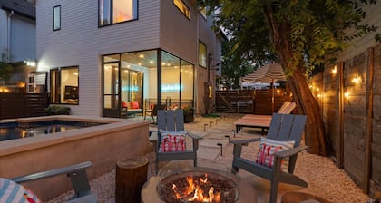 Spacious 5BR Austin Home With Backyard Fire Pit