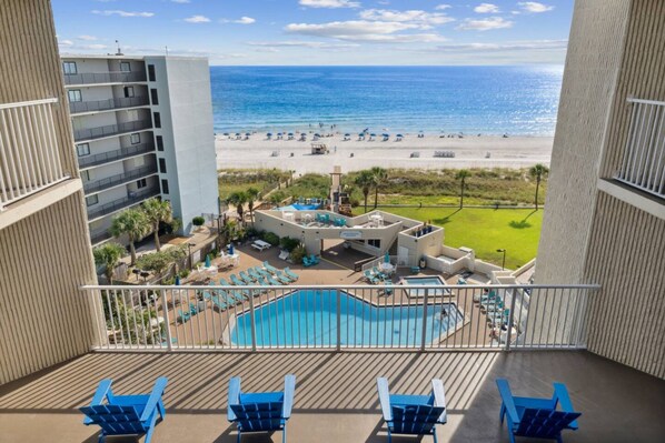 1 bedroom - Top of the Gulf 410 Beach Front Condo - Renovated (Panama City Beach)