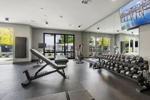 Fitness facility - Cozy Corners and City Lights near Vanderbilt (Nashville)