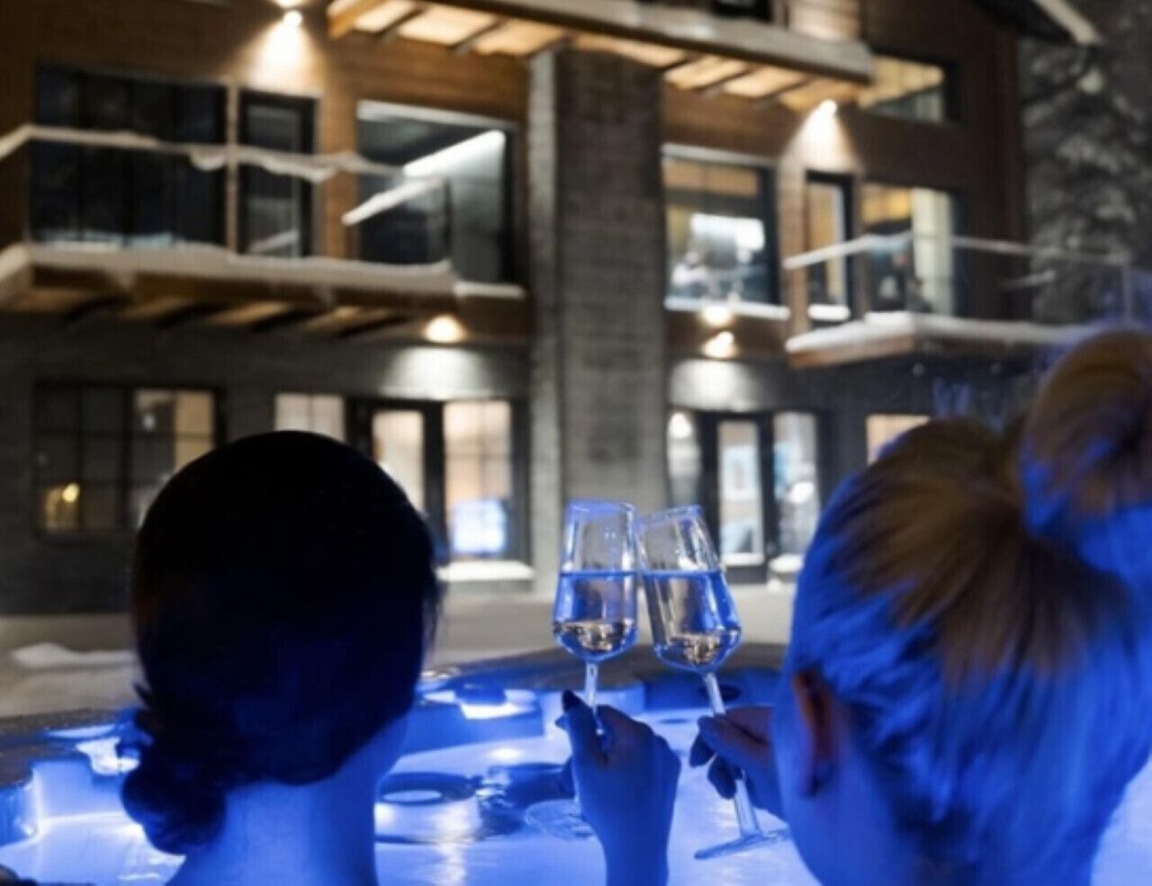 Bain à remous extérieur