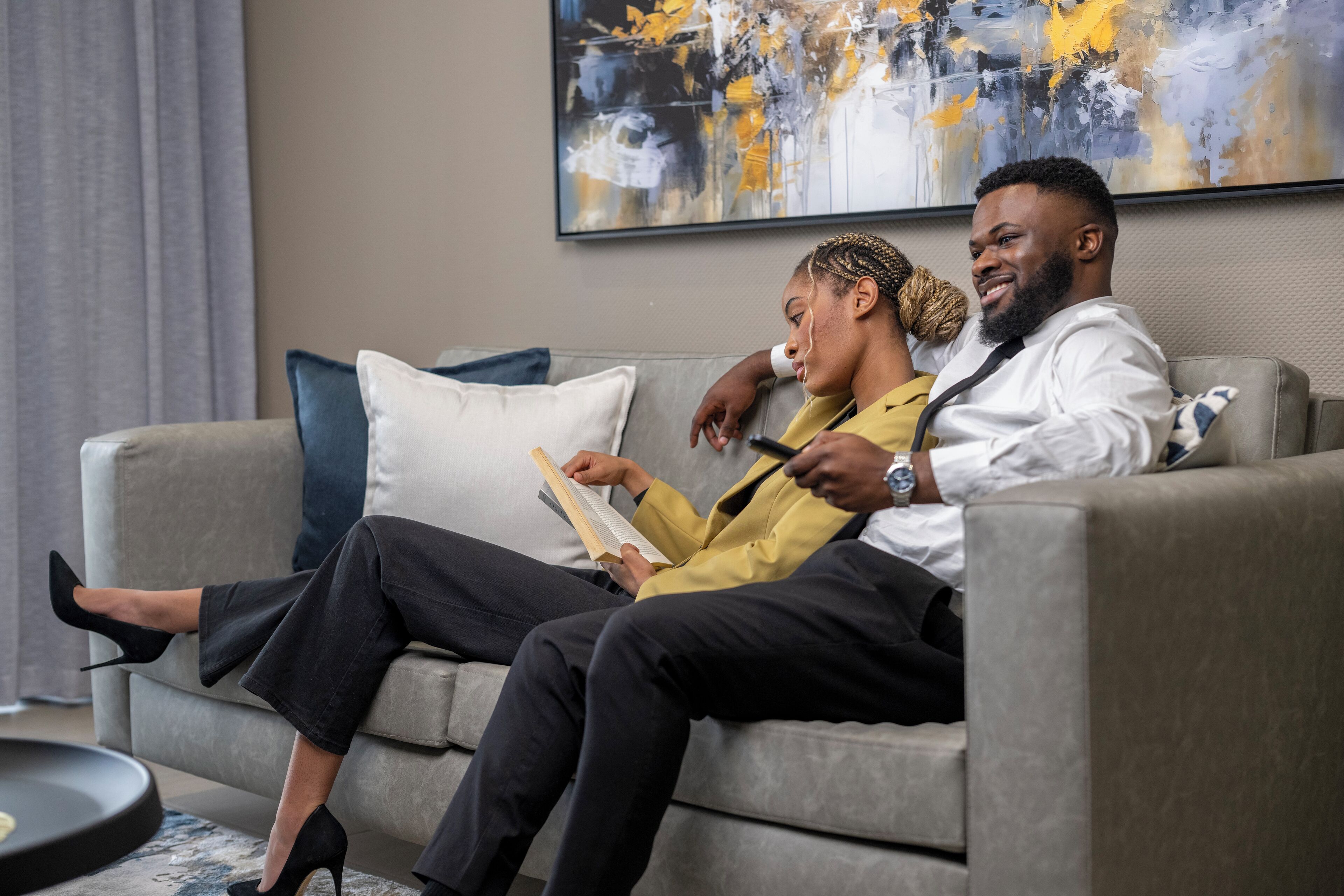 Uitzicht vanuit de kamer