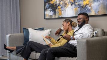 Uitzicht vanuit de kamer