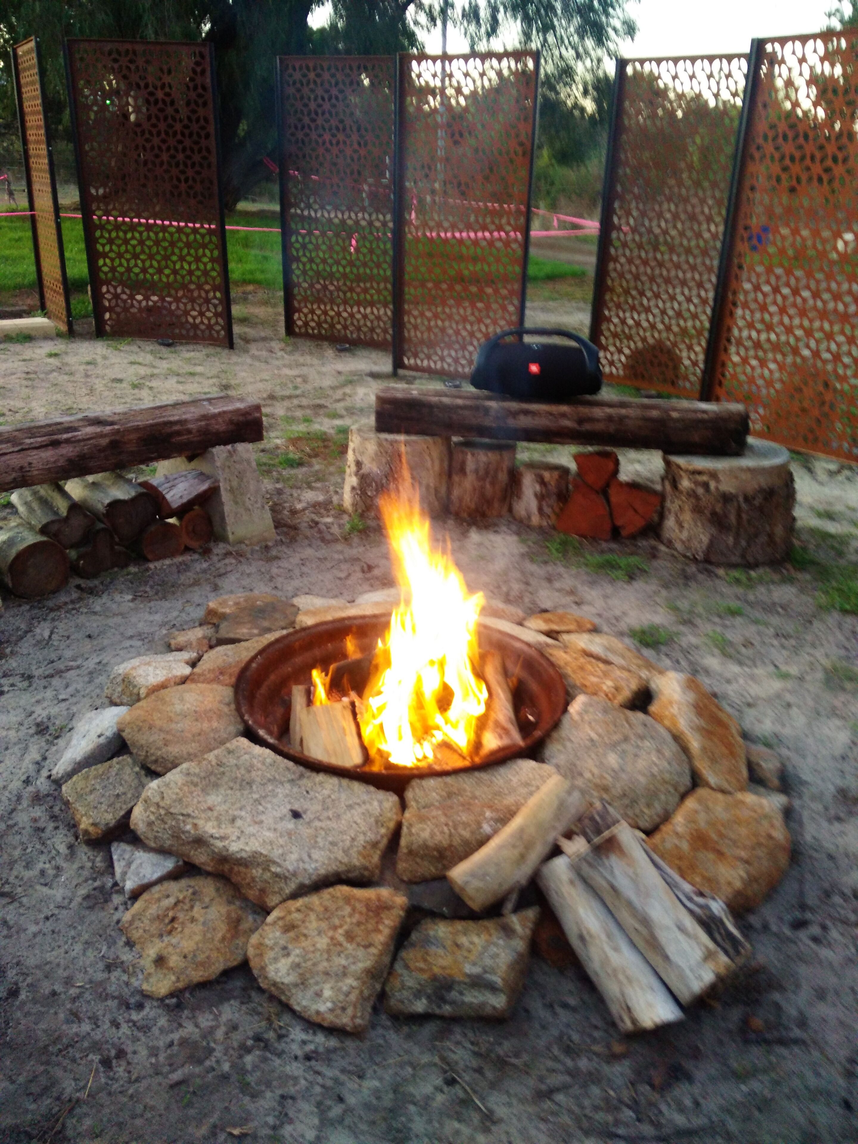 Overnattingsstedets uteområder