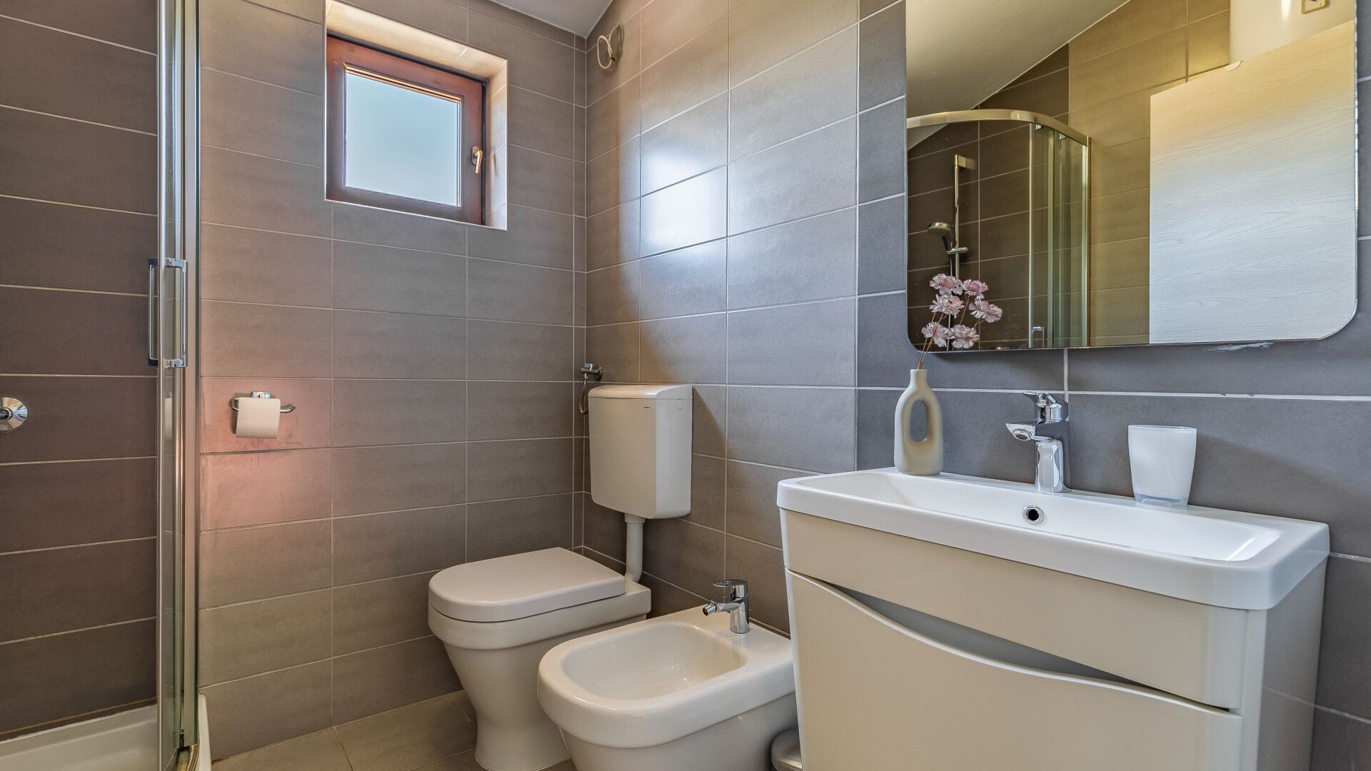 Dusche, Handtücher