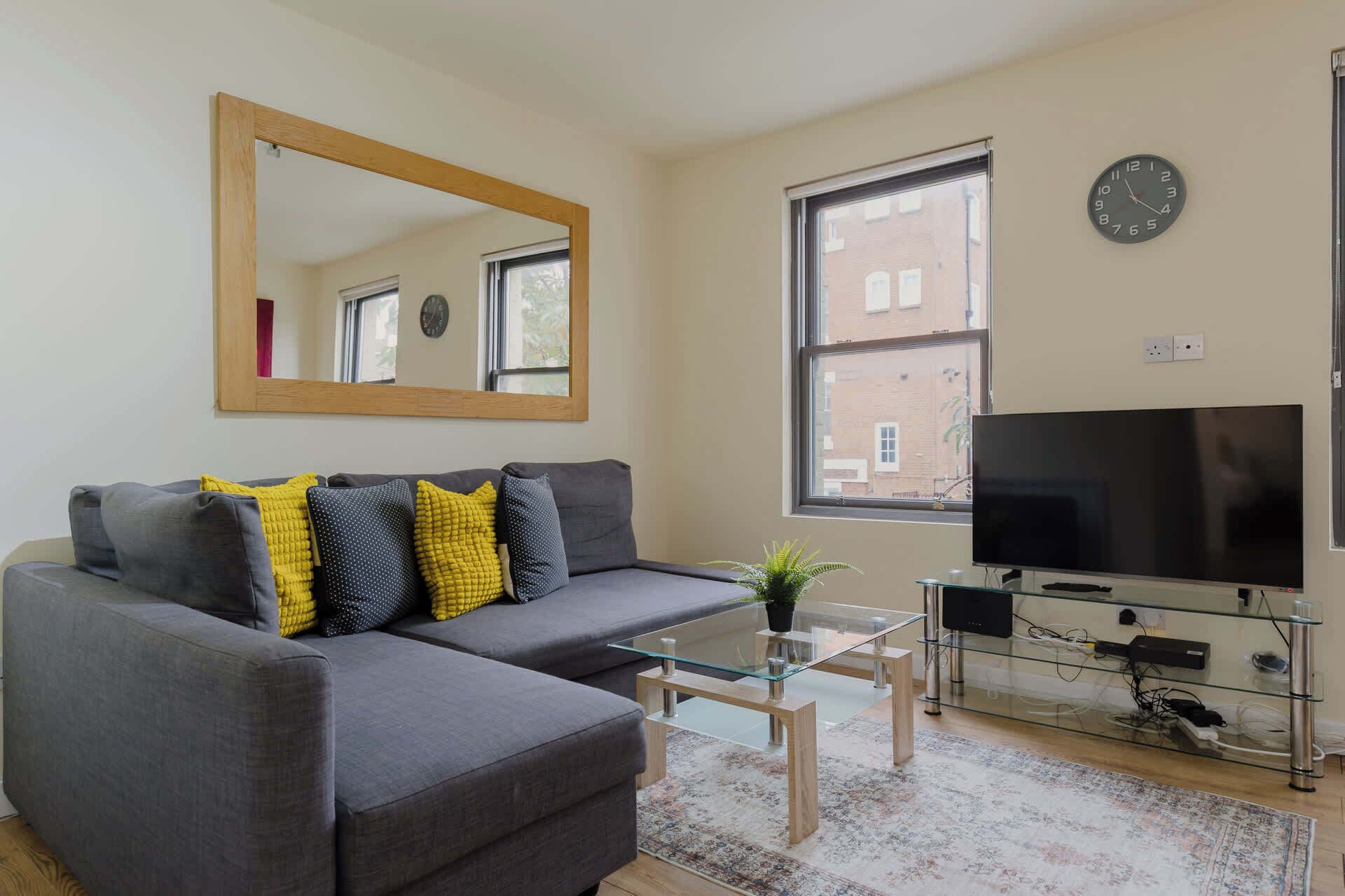 Televisie en een kantoor