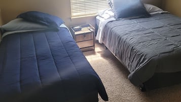 Desk, iron/ironing board, free WiFi, bed sheets