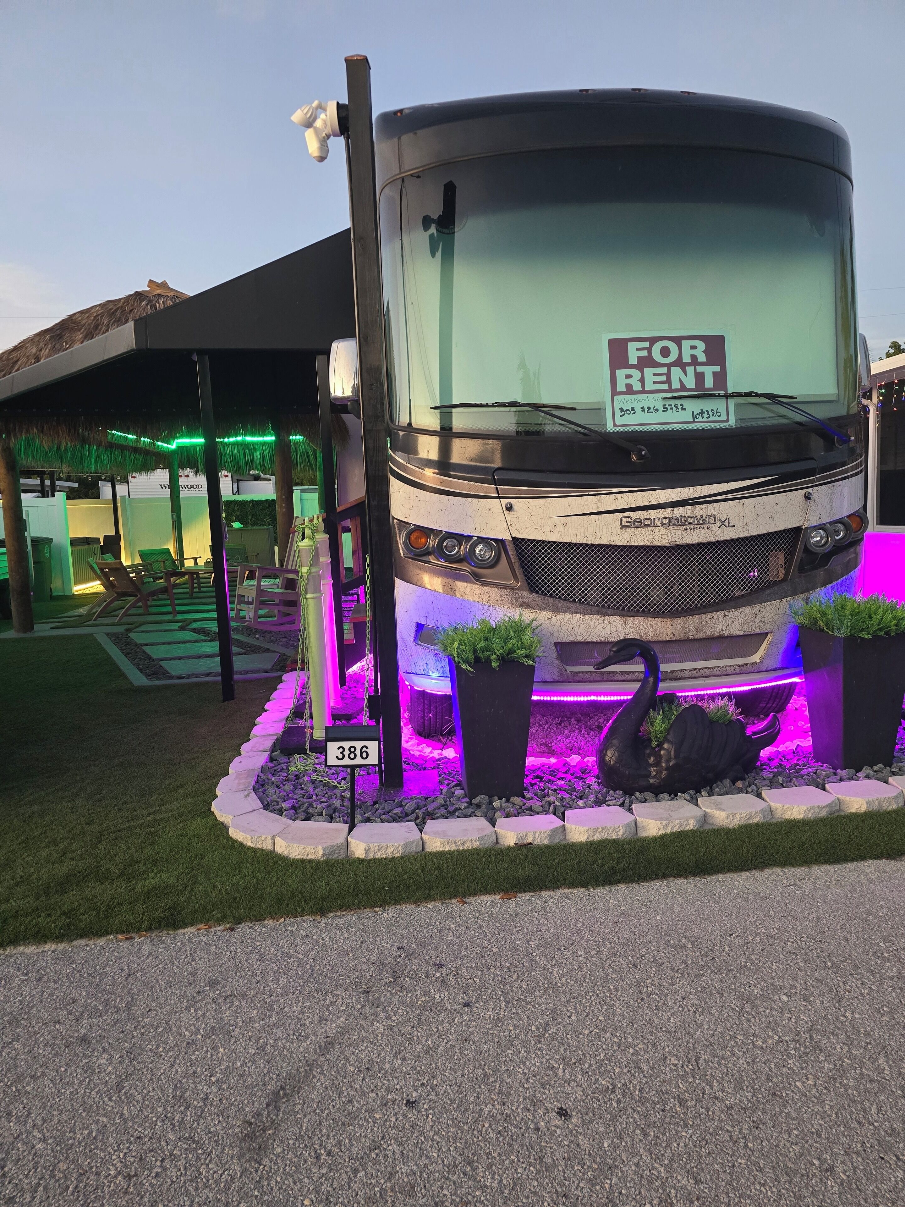 Enceinte de l’hébergement