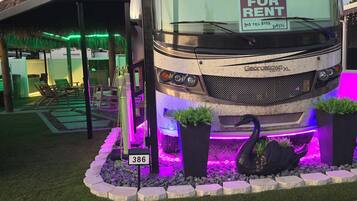 Enceinte de l’hébergement