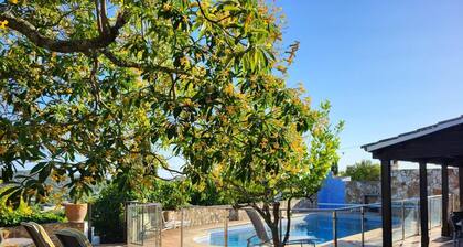 Countryside Charming 5-BR Villa, 30min from the Coast | Private Pool & Garden