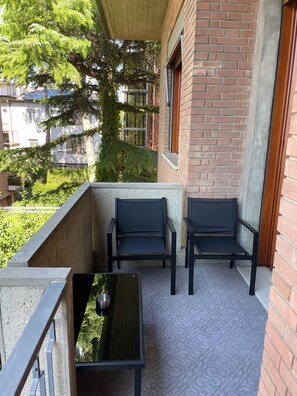 Terrace/patio - DA VINCI Residence - Between the Racetrack and the Historic Center (Imola)
