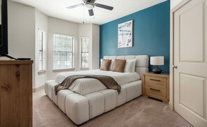 Standardlejlighed (1 Bedroom) | 1 soveværelse, individuelt design, individuel indretning, skrivebord