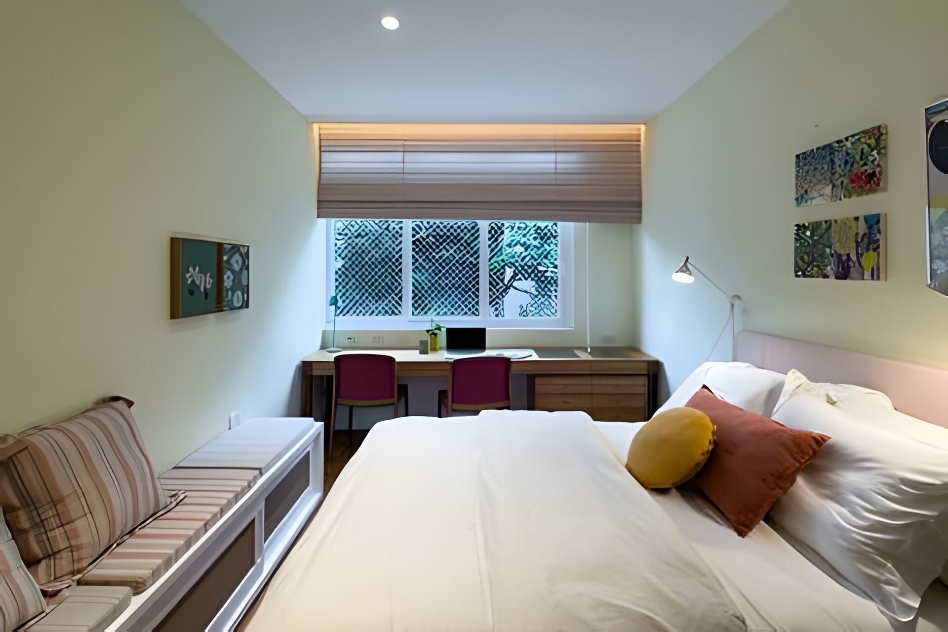 Basic Apartment | In-room safe, blackout drapes, iron/ironing board, WiFi (free)