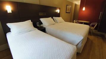 Free WiFi, bed sheets