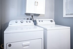 House, Multiple Beds, Patio, Garden View (Three Blocks from Paradise) | Laundry - Three Blocks From Paradise Cozy Home for 8 Near Lake Geneva (Lake Geneva)