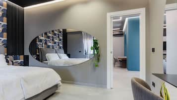 Apartamento superior, 1 cama de matrimonio con sofá cama, vistas al mar | Wifi gratis