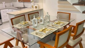 Apartment, 3 Bedrooms, Balcony, Pool View | Dining room - Modern Rooftop Penthouse Private Jacuzzi for 12 (Santiago de los Caballeros)