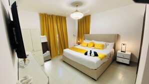 Apartment, 3 Bedrooms, Balcony, Pool View | 3 bedrooms - Modern Rooftop Penthouse Private Jacuzzi for 12 (Santiago de los Caballeros)