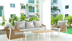 Apartment, 3 Bedrooms, Balcony, Pool View | Interior - Modern Rooftop Penthouse Private Jacuzzi for 12 (Santiago de los Caballeros)