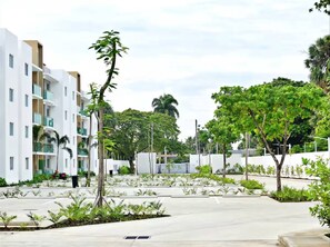 Apartment, 3 Bedrooms, Balcony, Pool View | Property grounds - Modern Penthouse Albarobello Residences (Santiago de los Caballeros)