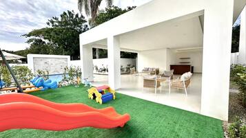 Apartment, 3 Bedrooms, Balcony, Pool View | Children’s area