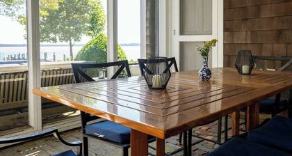 Waterfront Saunderstown Estate with Private Dock